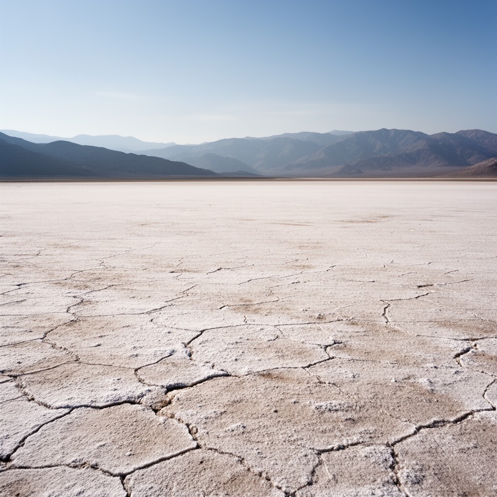 AI-generated illustration of Soda Lake (San Bernardino County)
