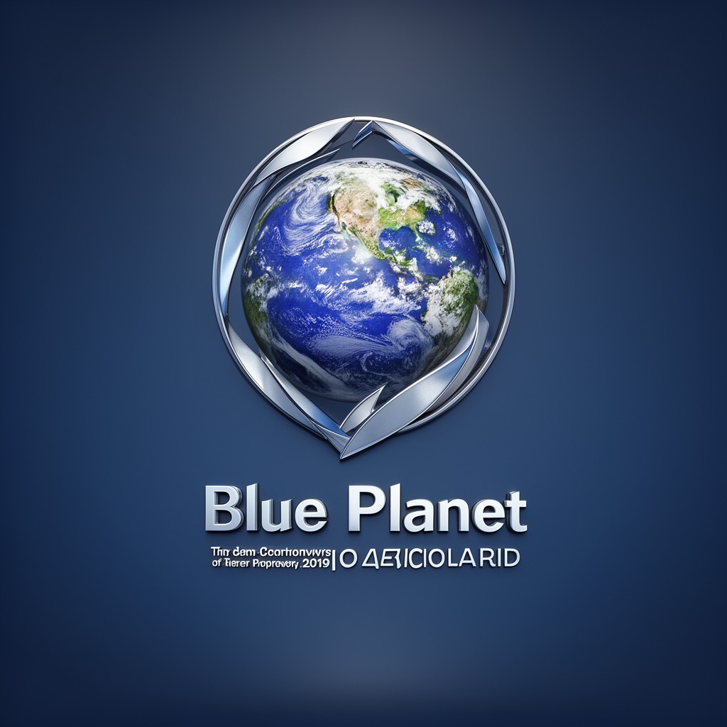 AI-generated illustration of Blue Planet Prize