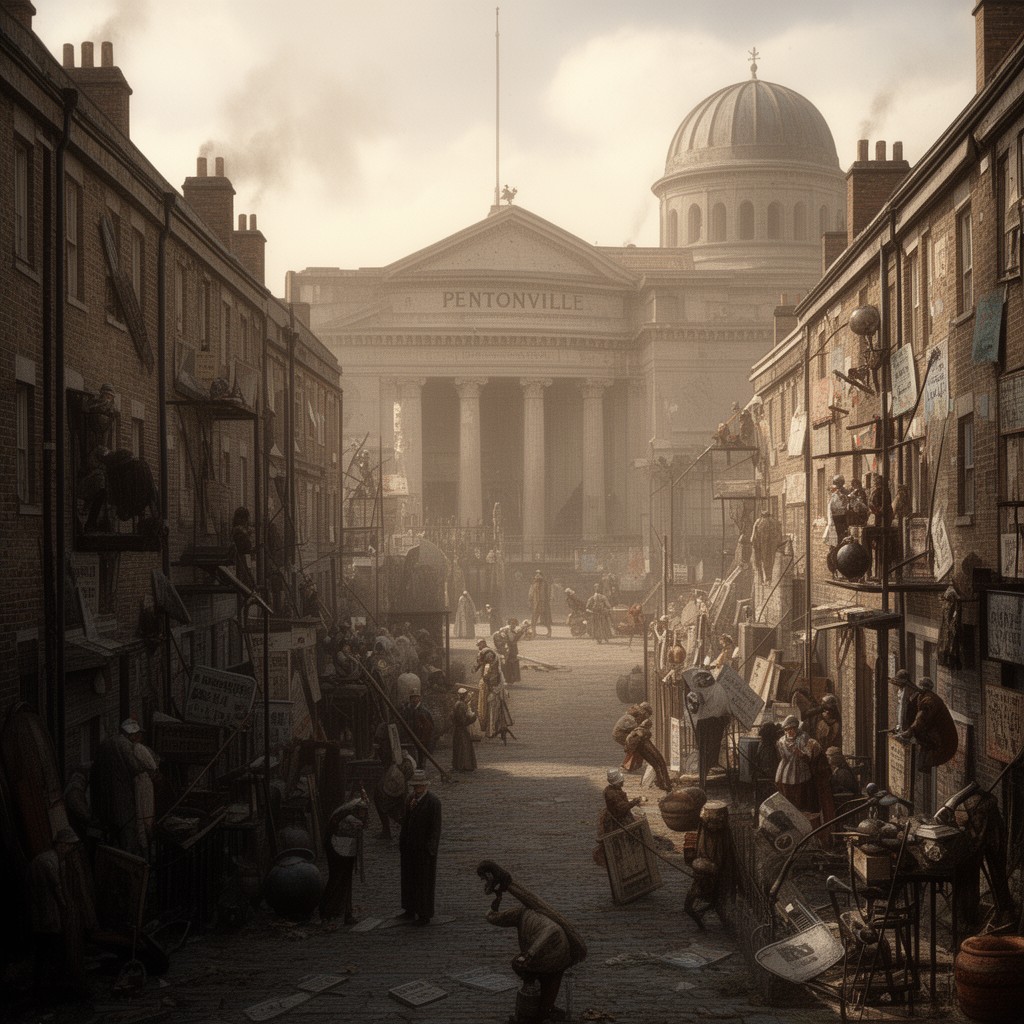 AI-generated illustration of Pentonville