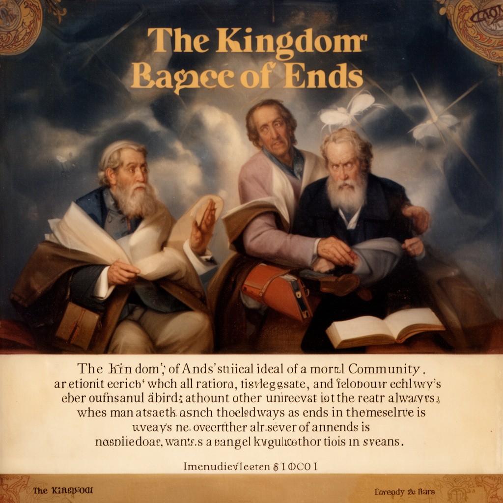 AI-generated illustration of kingdom of ends
