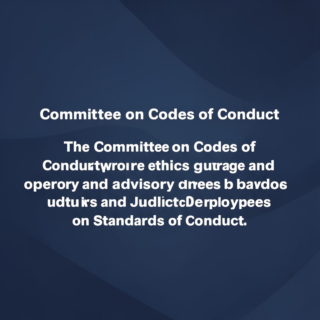 AI-generated illustration of Committee on Codes of Conduct