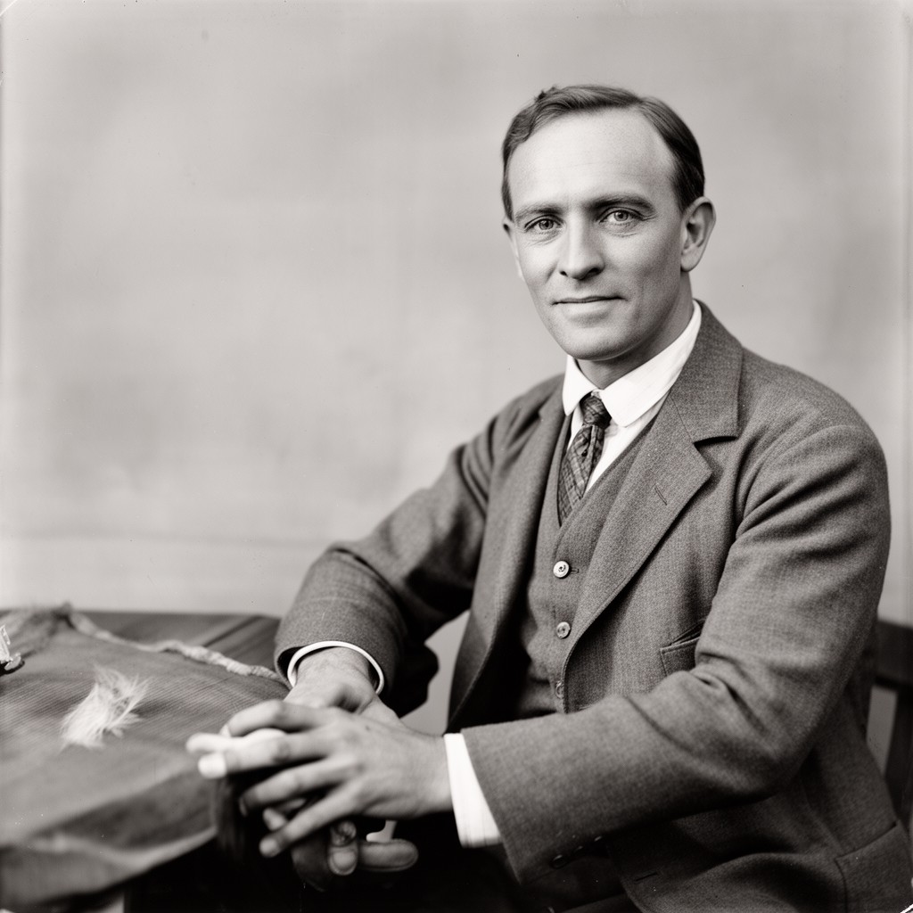 AI-generated illustration of Fred Snodgrass