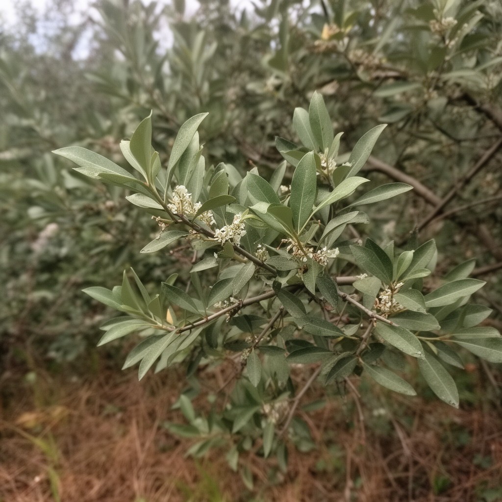 AI-generated illustration of Elaeagnaceae