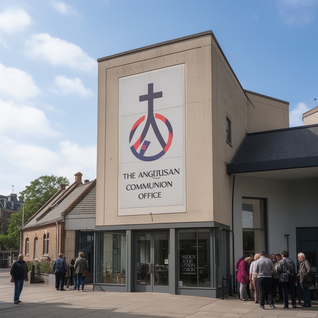 AI-generated illustration of Anglican Communion Office