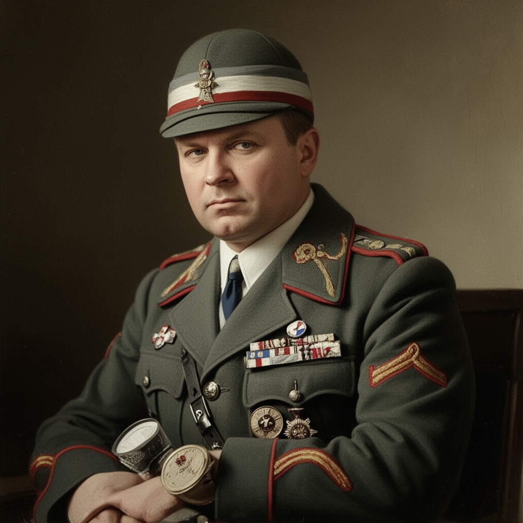AI-generated illustration of Tadeusz Rozwadowski