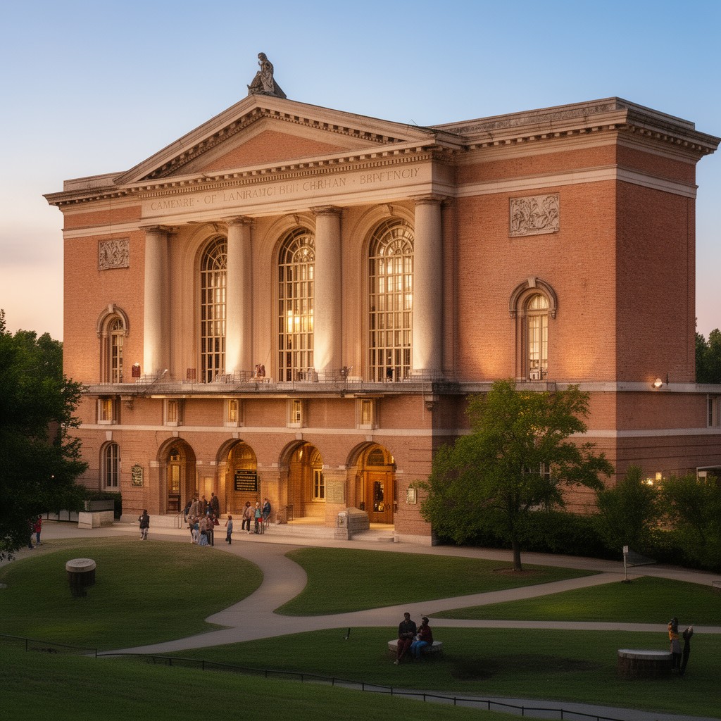 AI-generated illustration of Alexandria Library