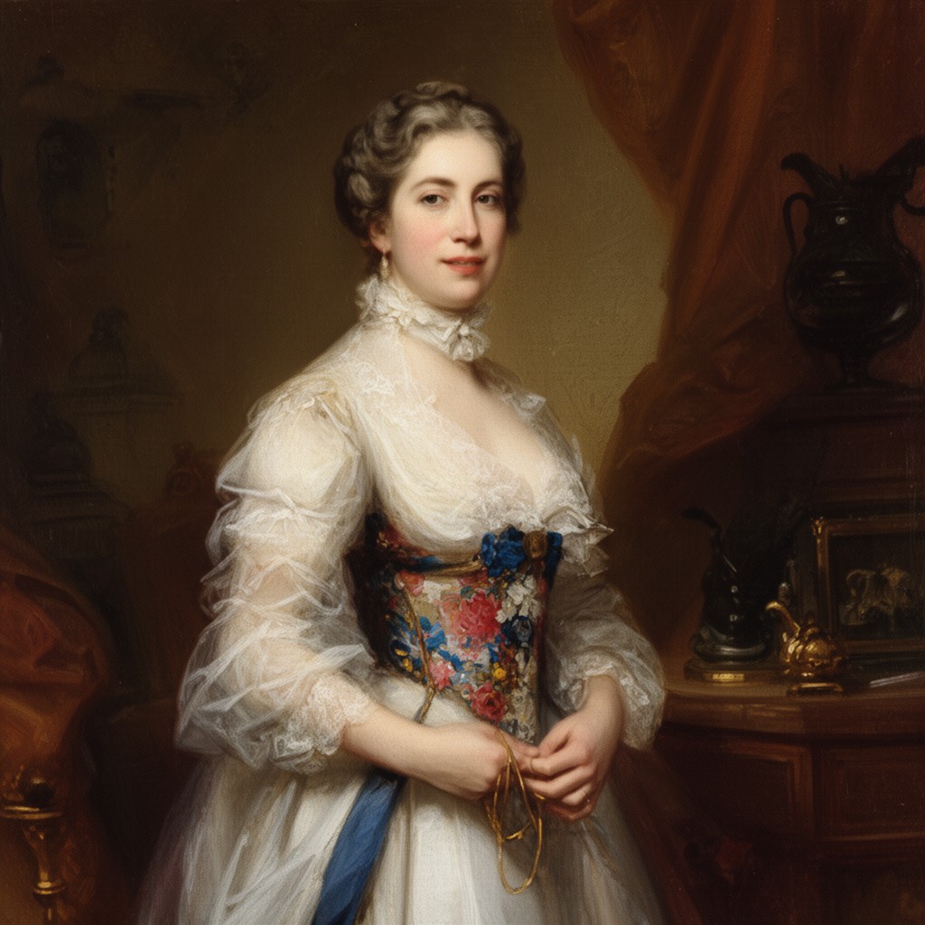 AI-generated illustration of Hester Grenville, Countess of Chatham