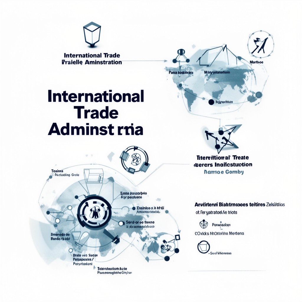 AI-generated illustration of International Trade Administration