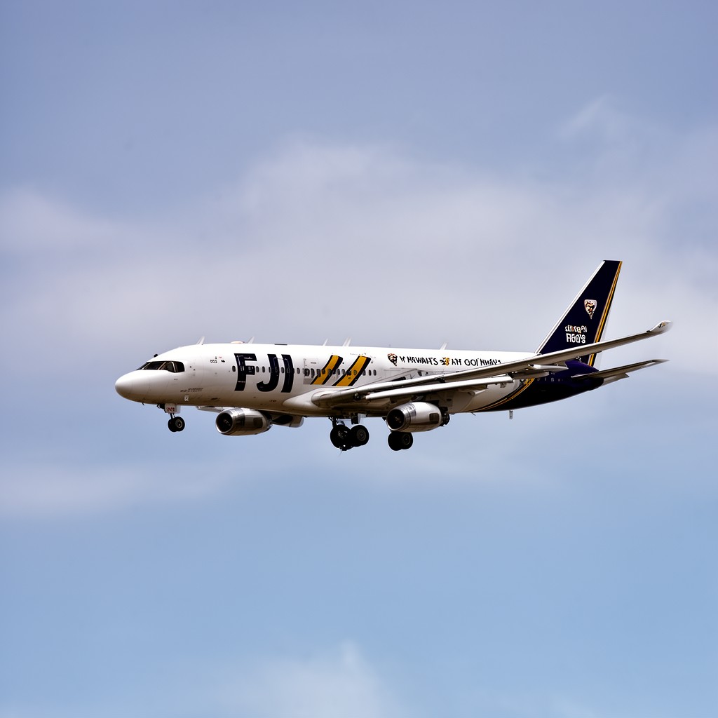 AI-generated illustration of Fiji Airways