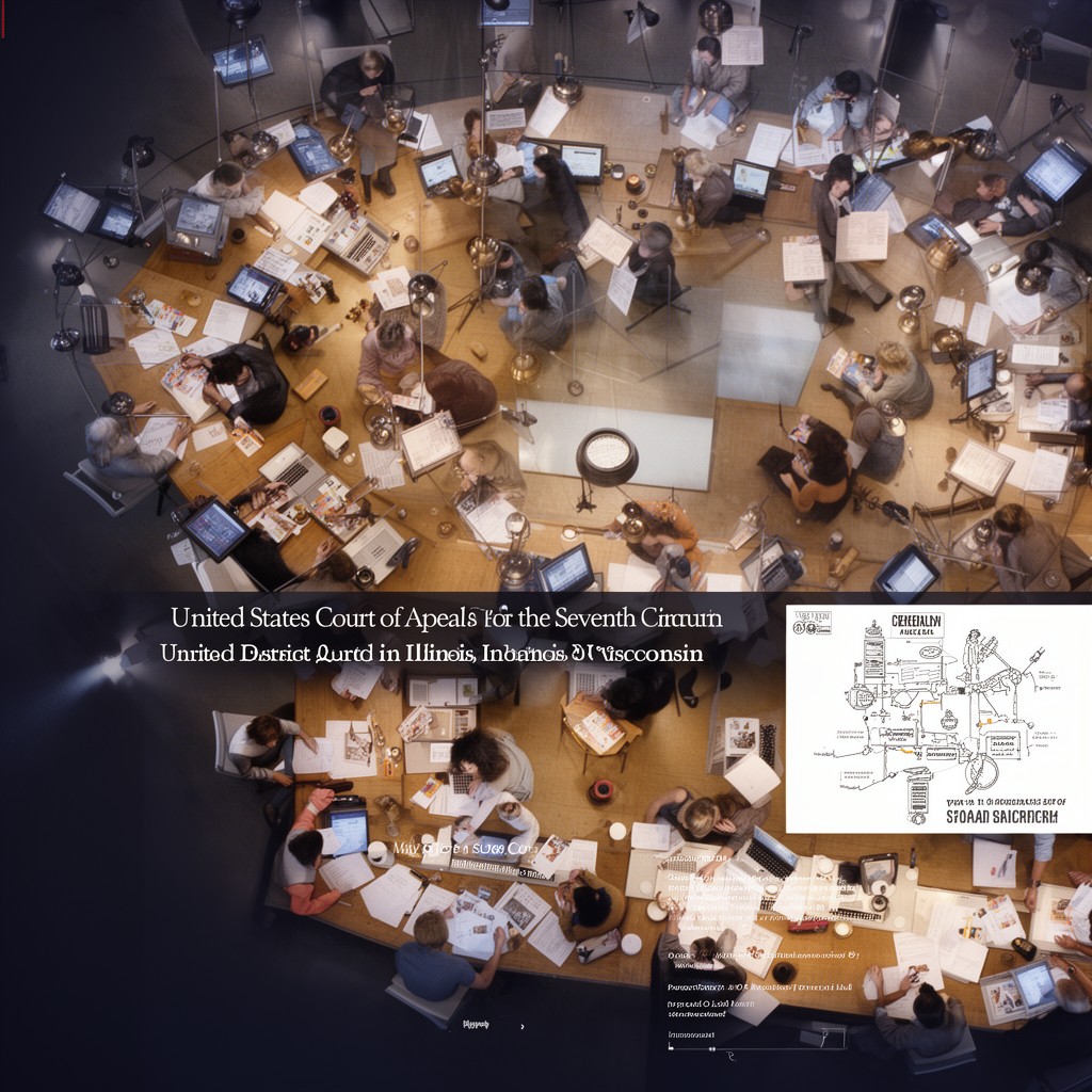 AI-generated illustration of United States Court of Appeals for the Seventh Circuit