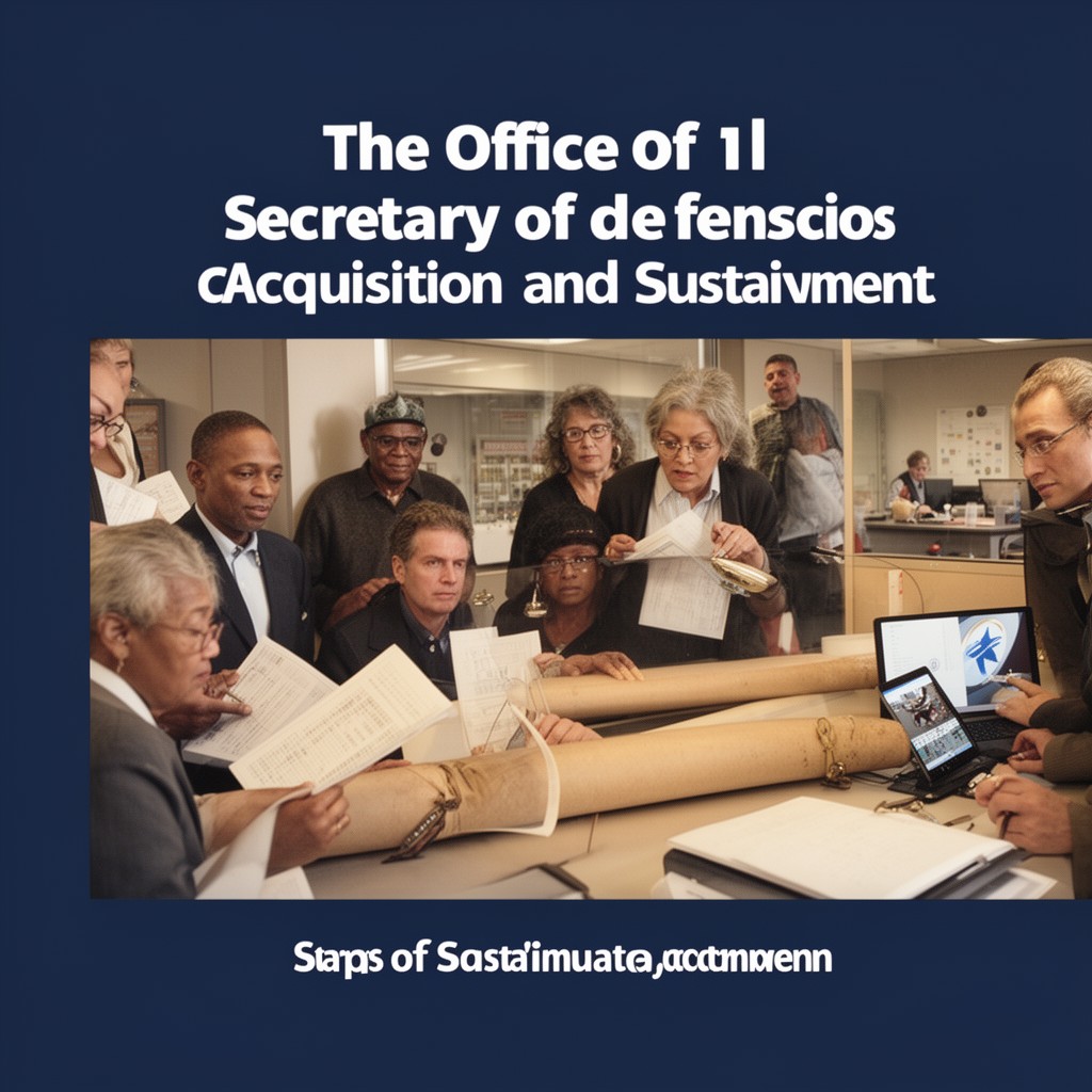 AI-generated illustration of Office of the Secretary of Defense for Acquisition and Sustainment