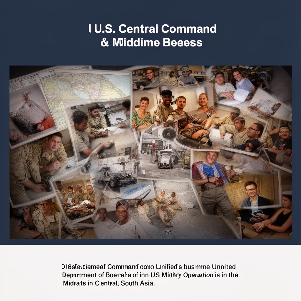 AI-generated illustration of U.S. Central Command