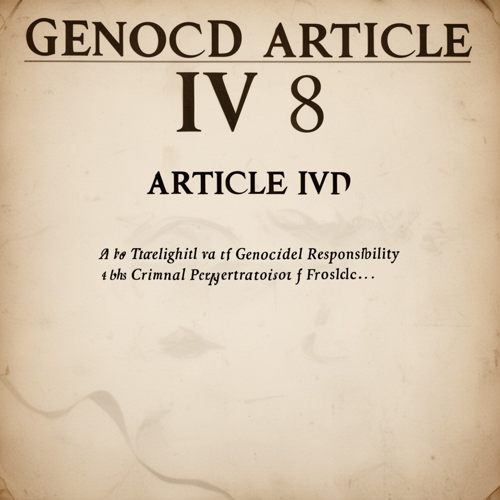 AI-generated illustration of Article IV