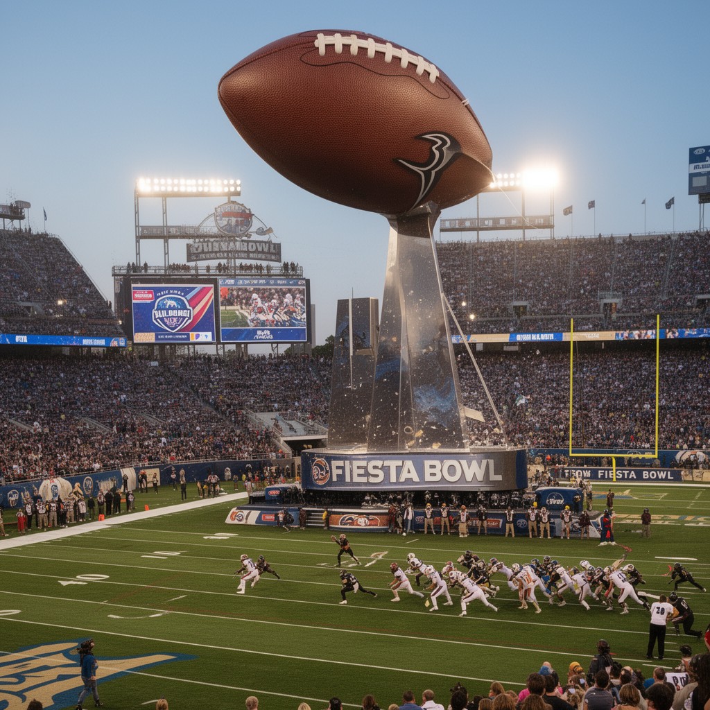 AI-generated illustration of Fiesta Bowl
