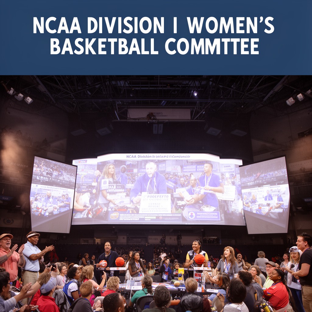 AI-generated illustration of NCAA Division I Women’s Basketball Committee