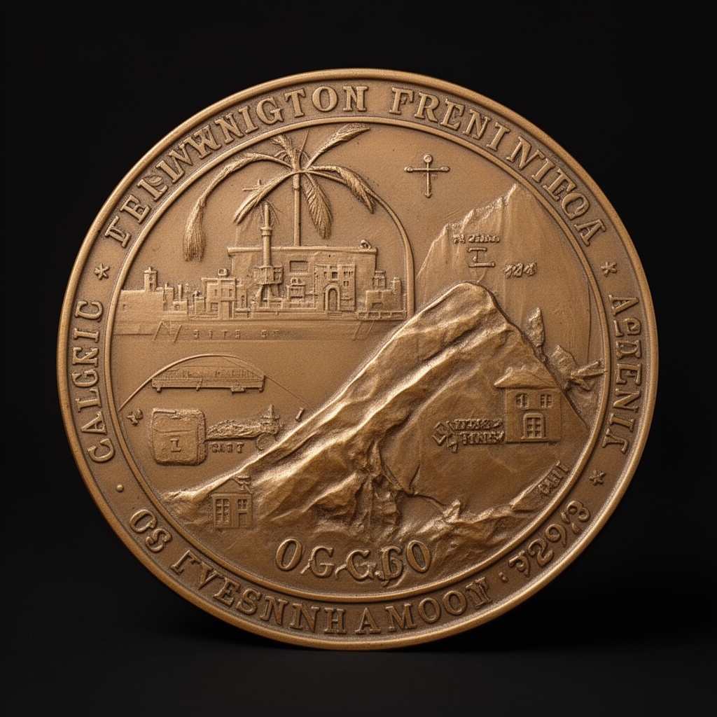 AI-generated illustration of Prestwich Medal