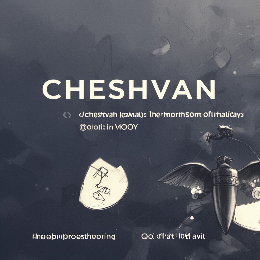 AI-generated illustration of Cheshvan