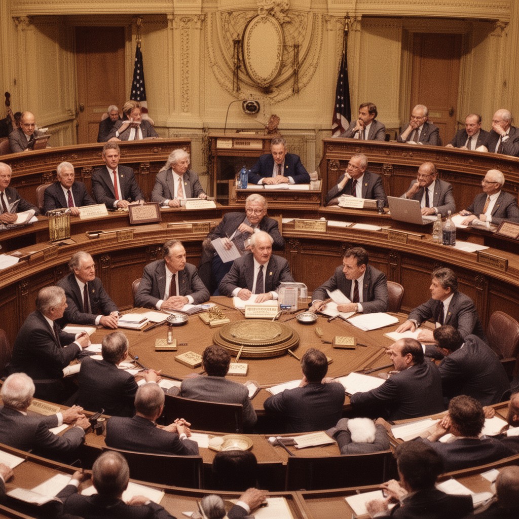 AI-generated illustration of 95th Congress