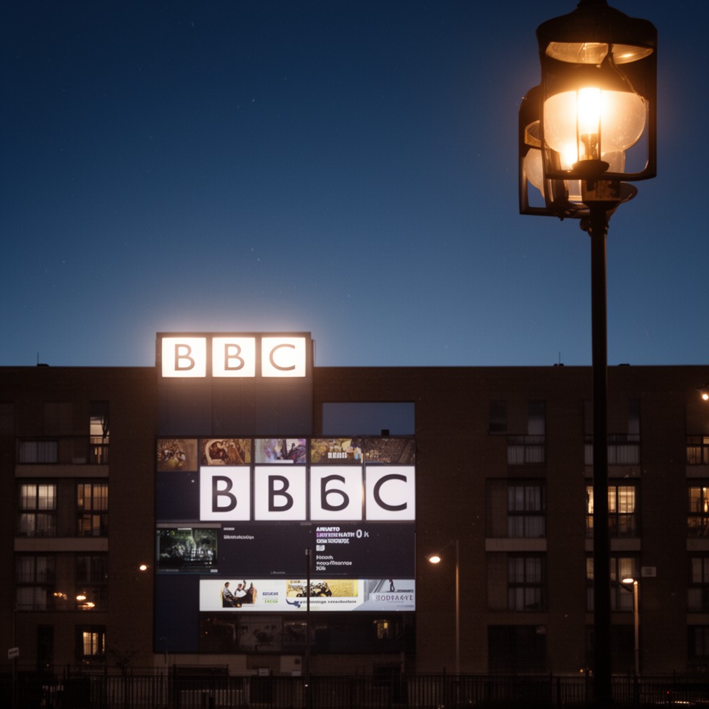 AI-generated illustration of BBC