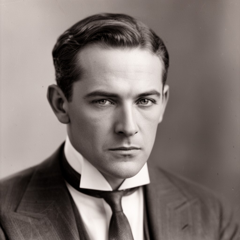 AI-generated illustration of Fred Niblo