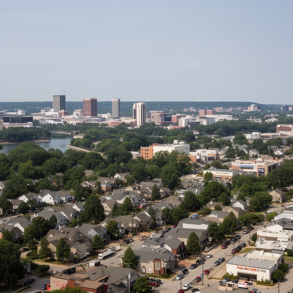 AI-generated illustration of Hoover, Alabama
