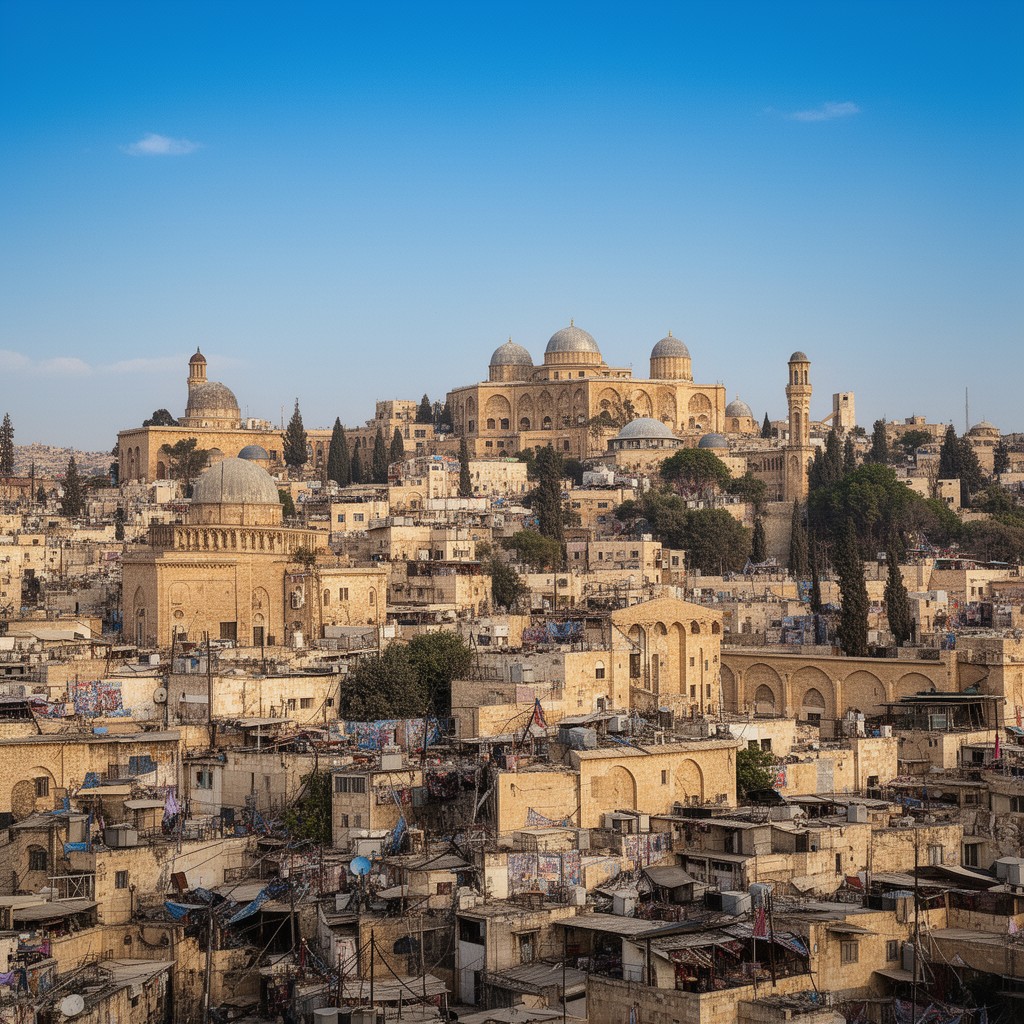 AI-generated illustration of Damascus