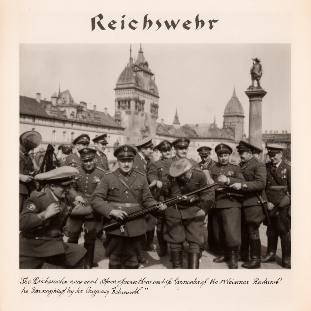 AI-generated illustration of Reichswehr