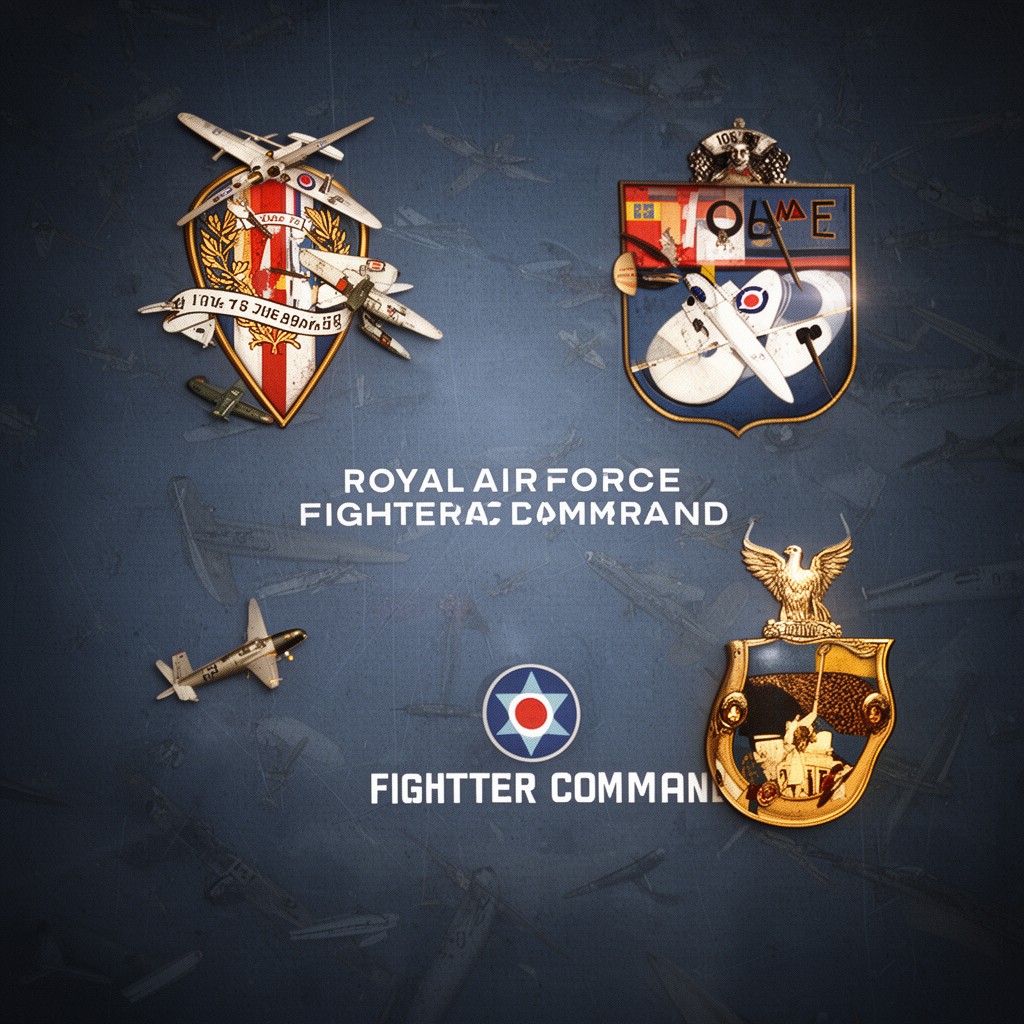 AI-generated illustration of Royal Air Force Fighter Command