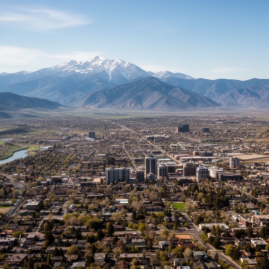 AI-generated illustration of Front Range Urban Corridor