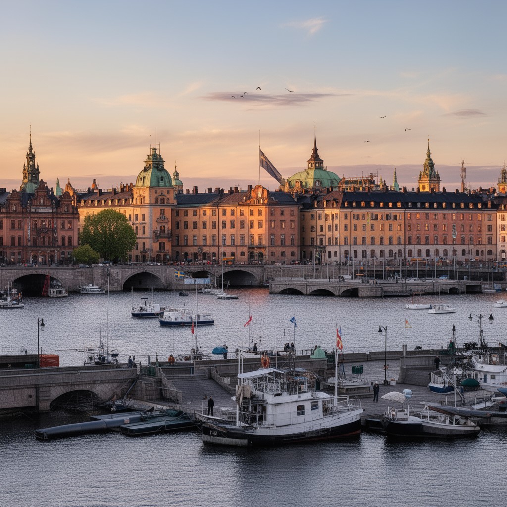 AI-generated illustration of Stockholm