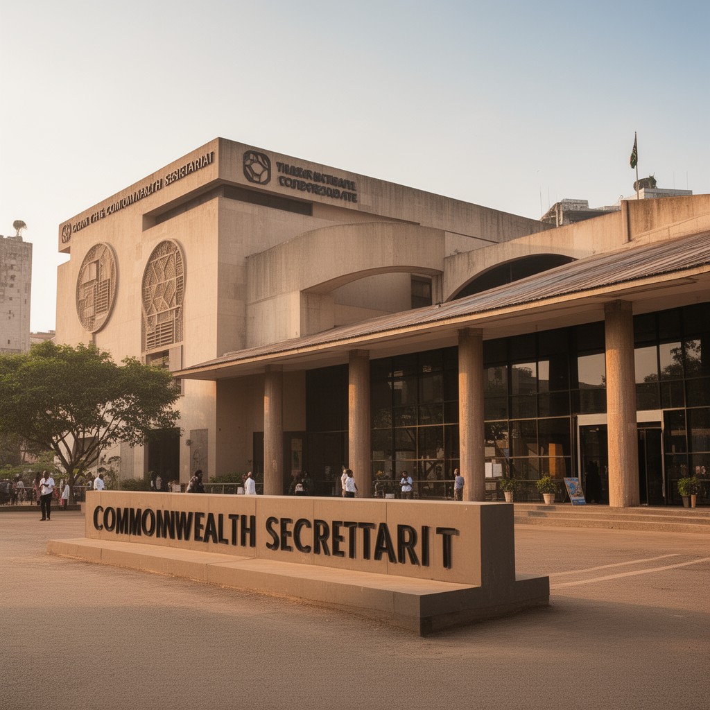 AI-generated illustration of Commonwealth Secretariat
