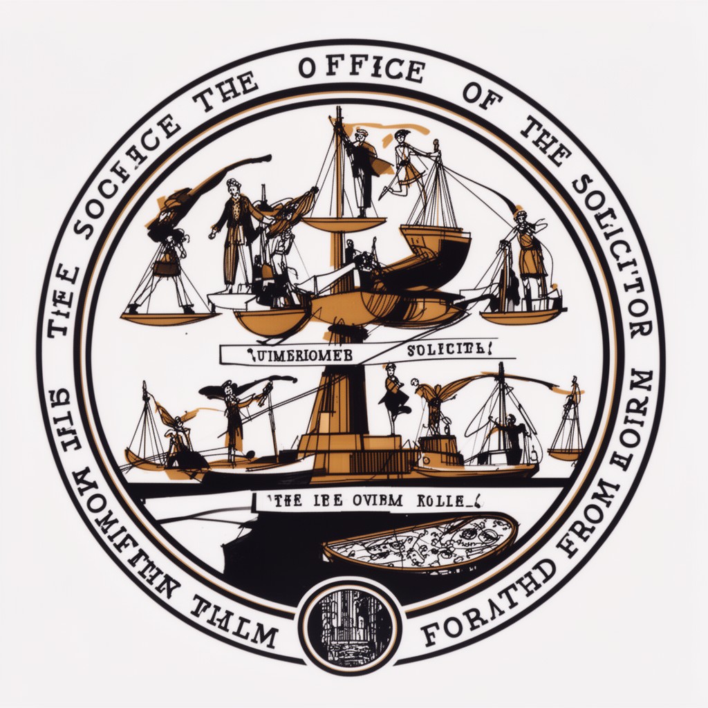 AI-generated illustration of Office of the Solicitor