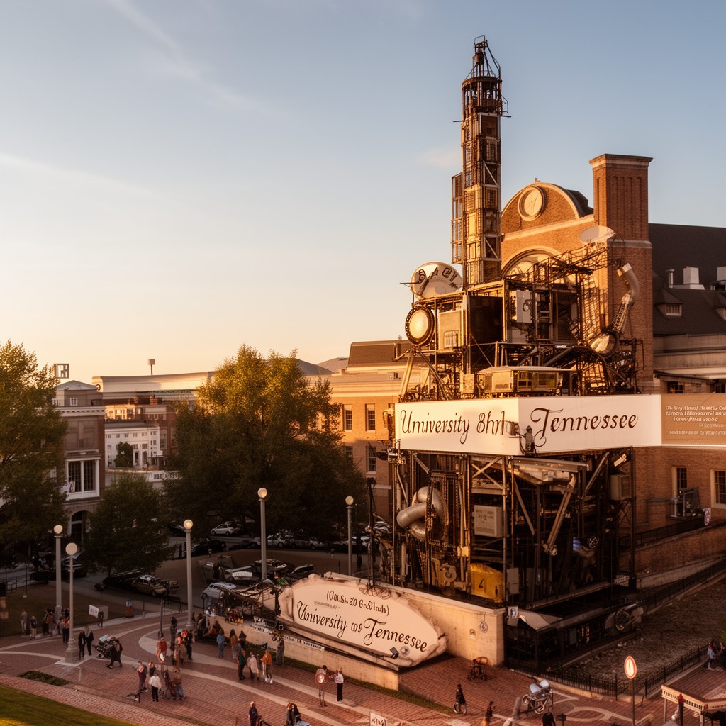 AI-generated illustration of University of Tennessee, Knoxville