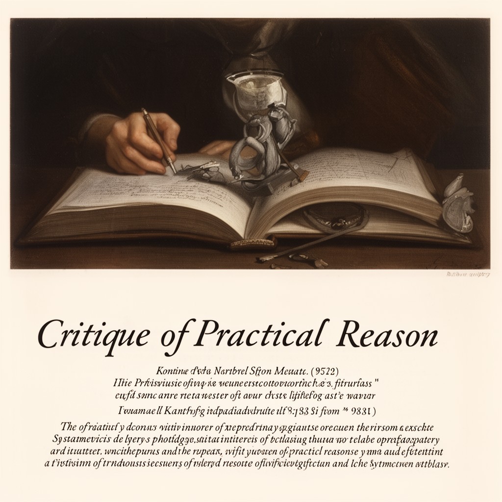 AI-generated illustration of Critique of Practical Reason