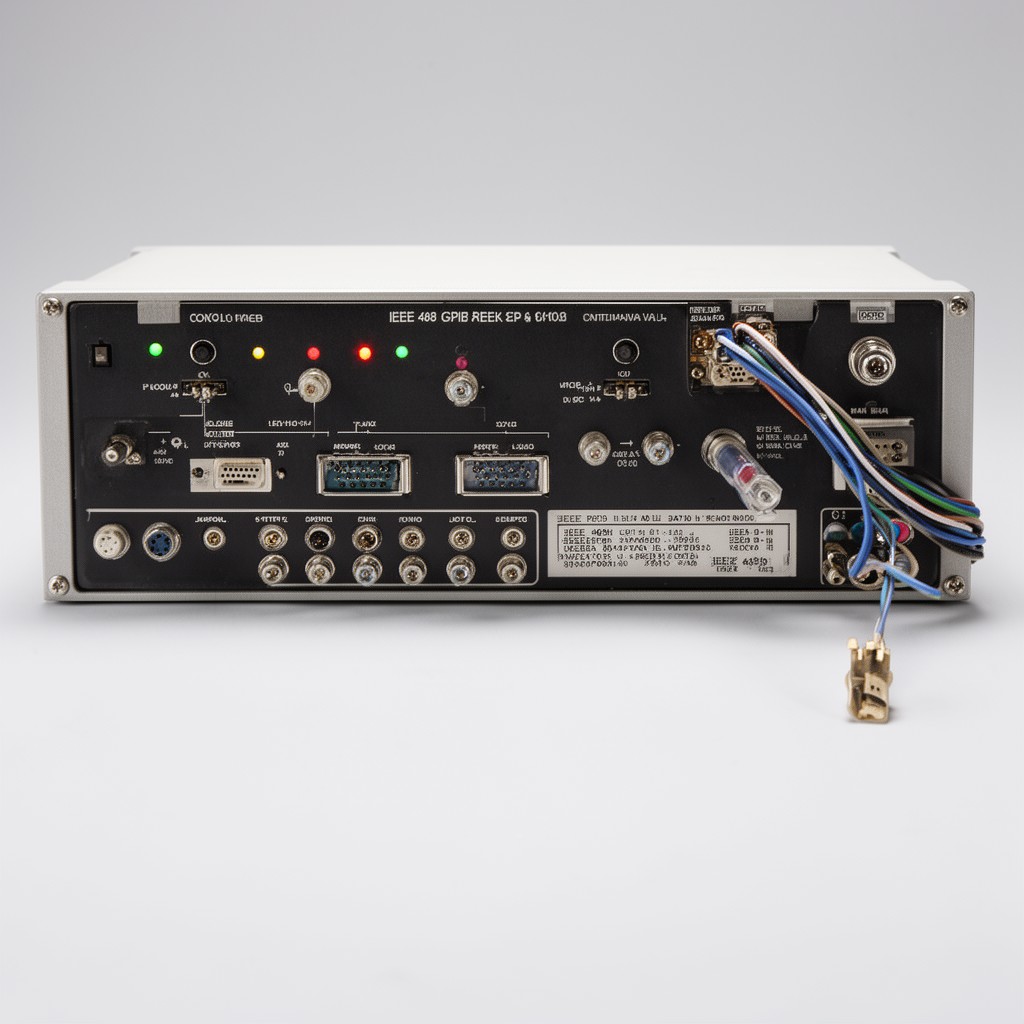 AI-generated illustration of IEEE 488 GPIB standard