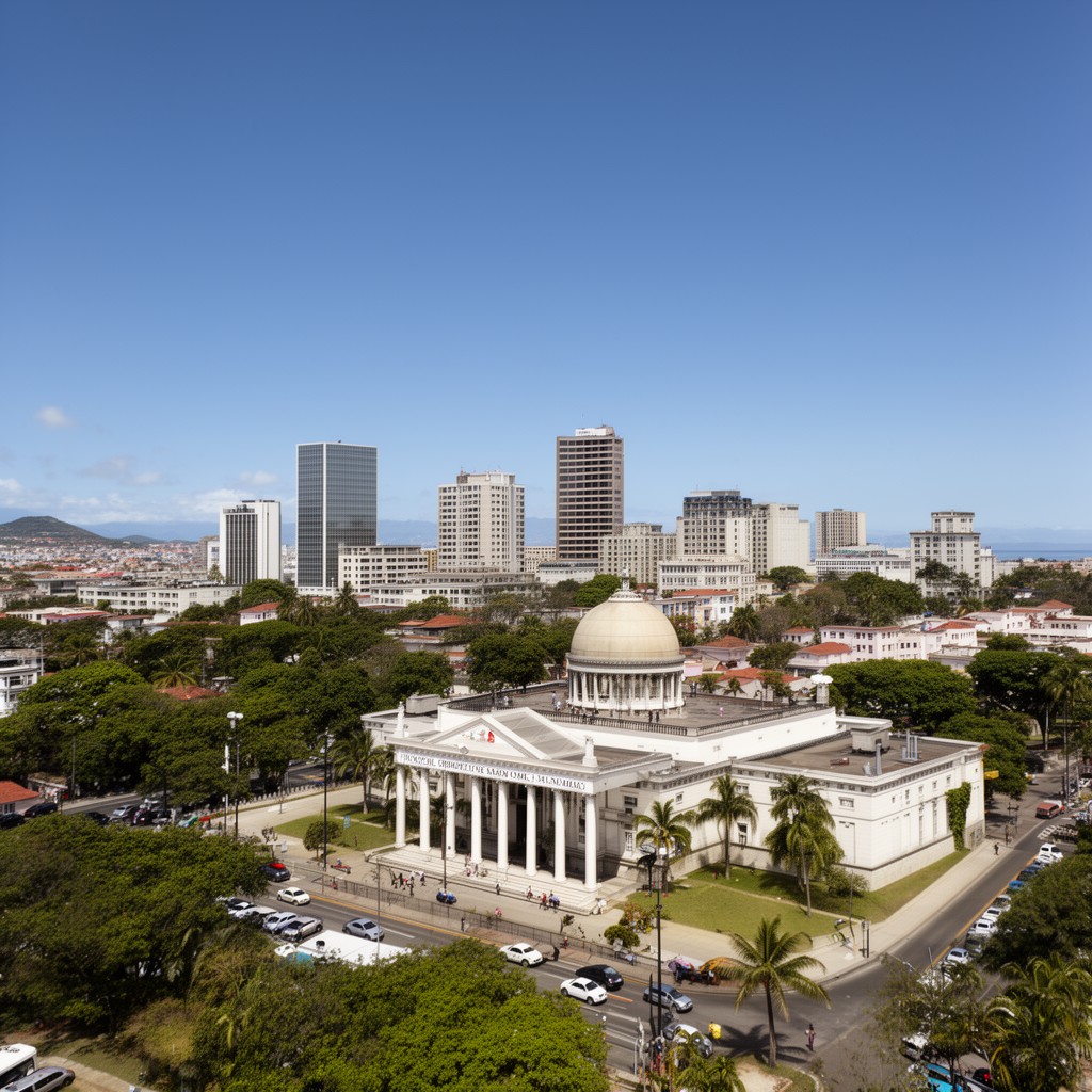 AI-generated illustration of Municipal government of San Juan