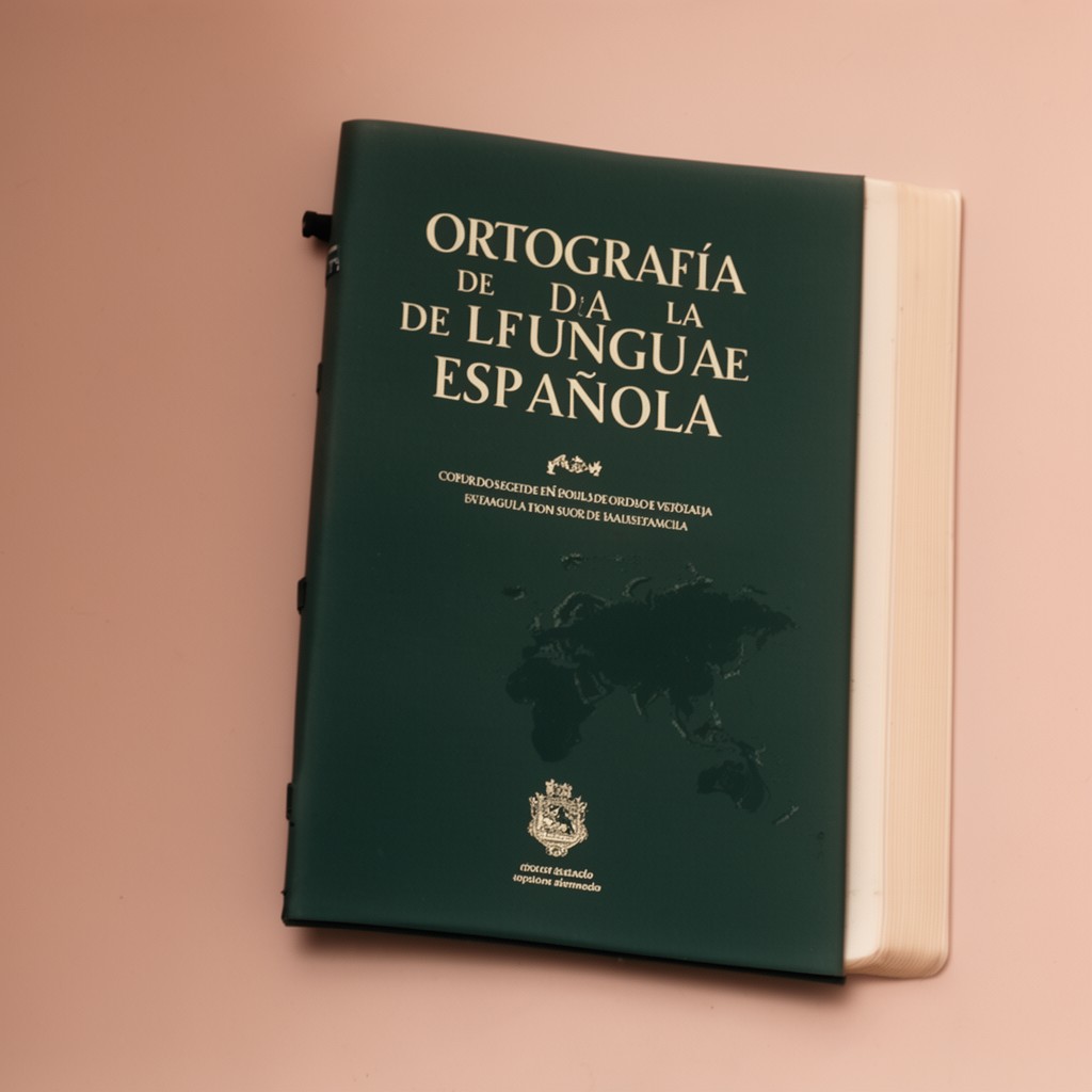 AI-generated illustration of Ortografía de la lengua española