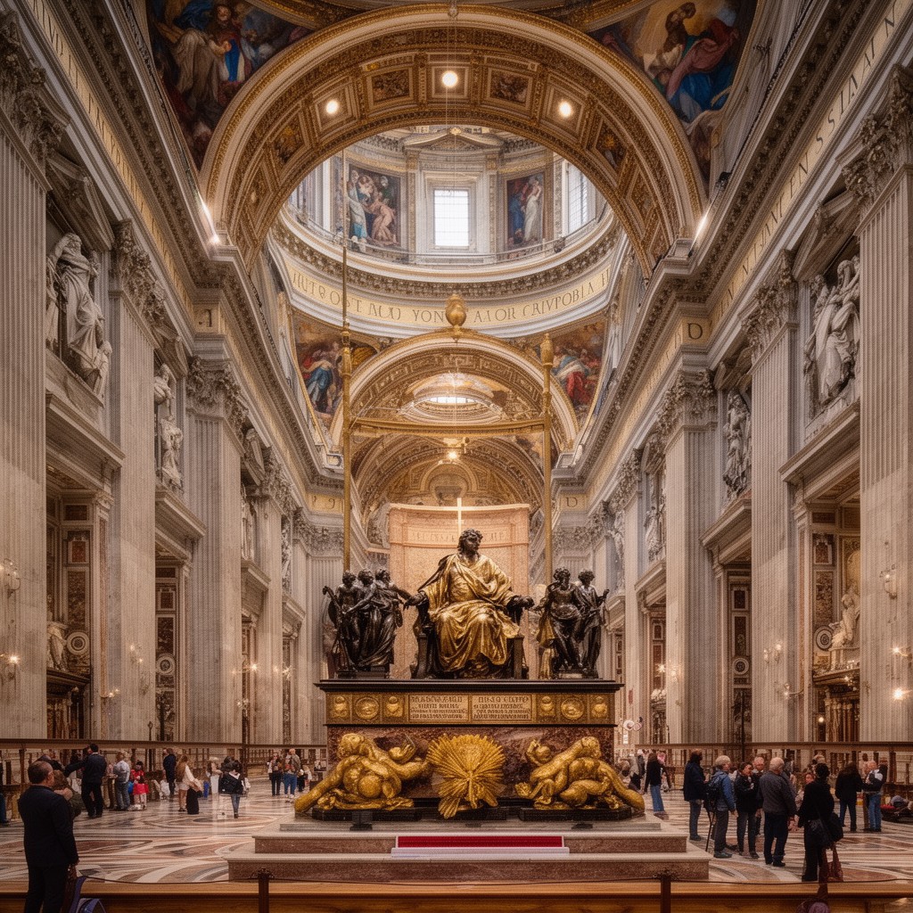 AI-generated illustration of Confessio of Saint Peter