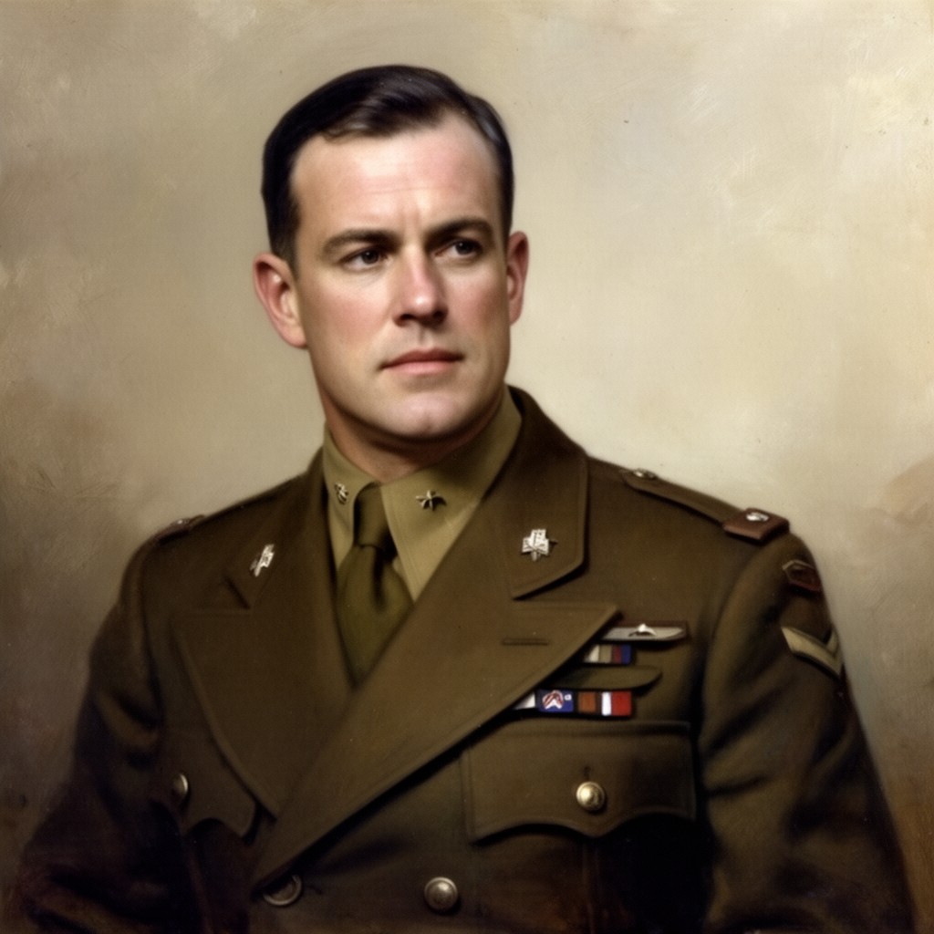 AI-generated illustration of Thomas Blamey