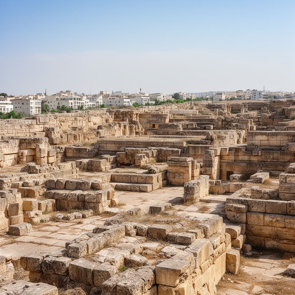 AI-generated illustration of Archaeological Site of Carthage