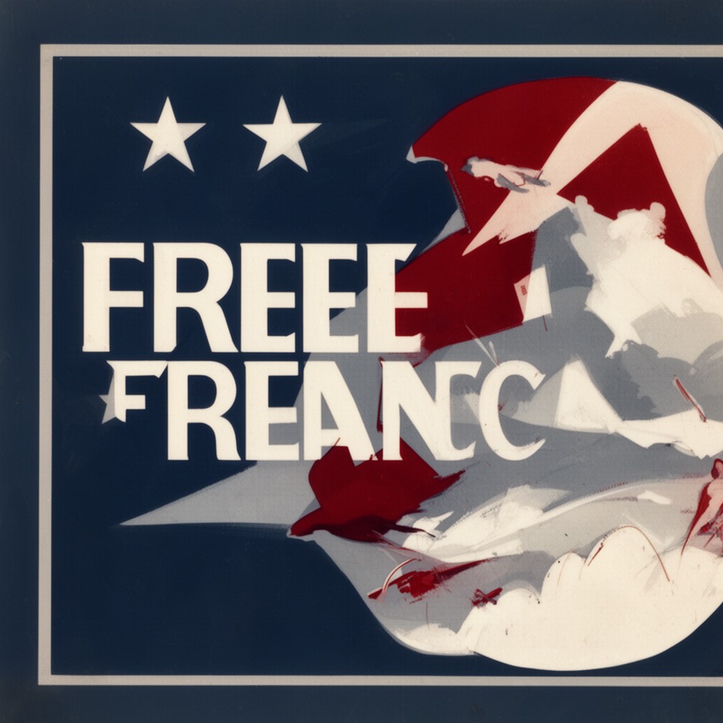 AI-generated illustration of Free France