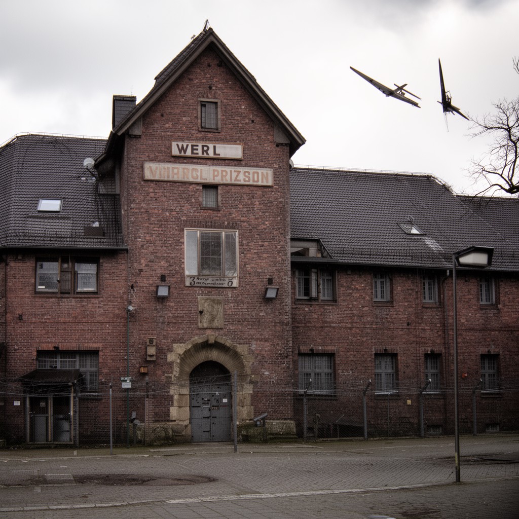 AI-generated illustration of Werl Prison