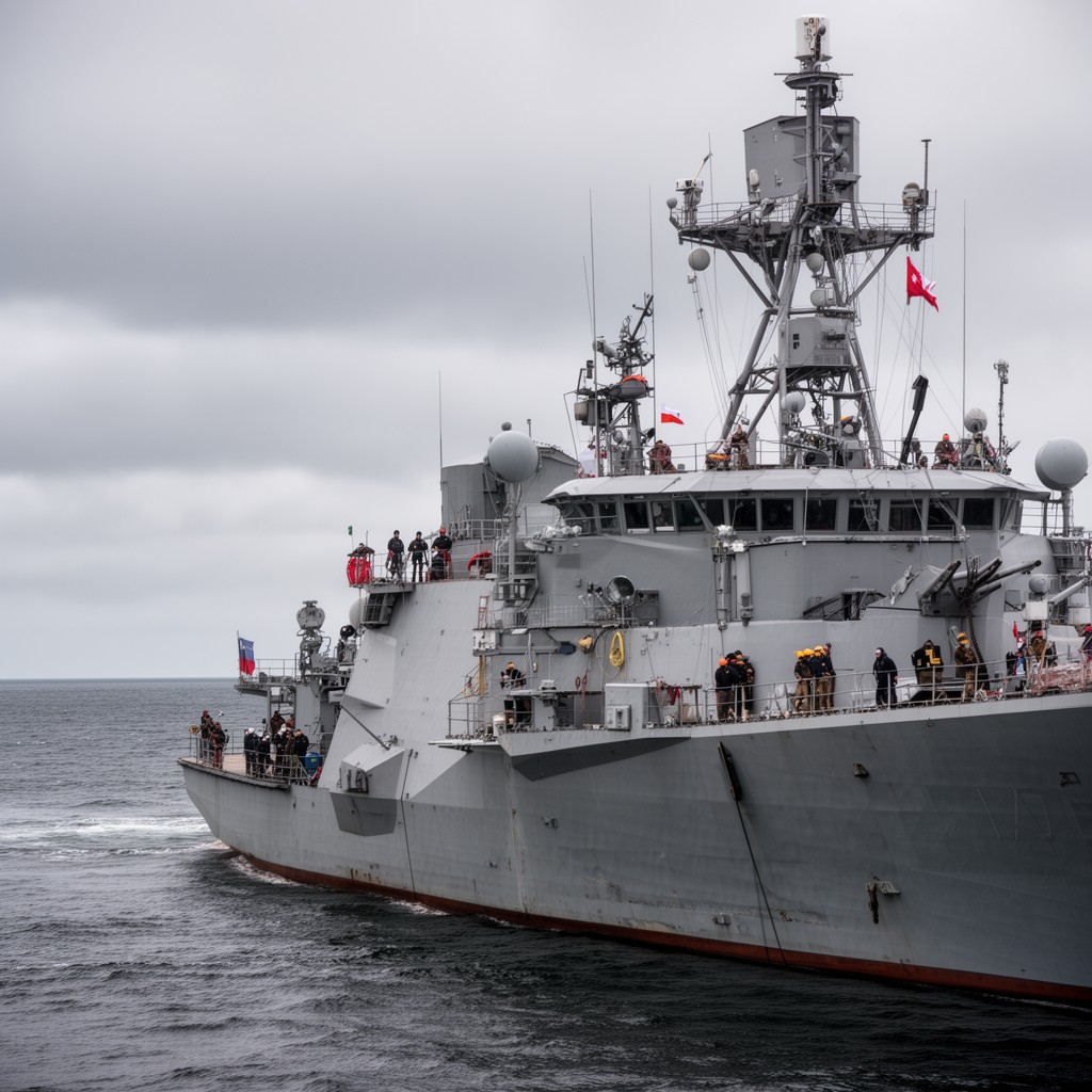 AI-generated illustration of Polish Navy