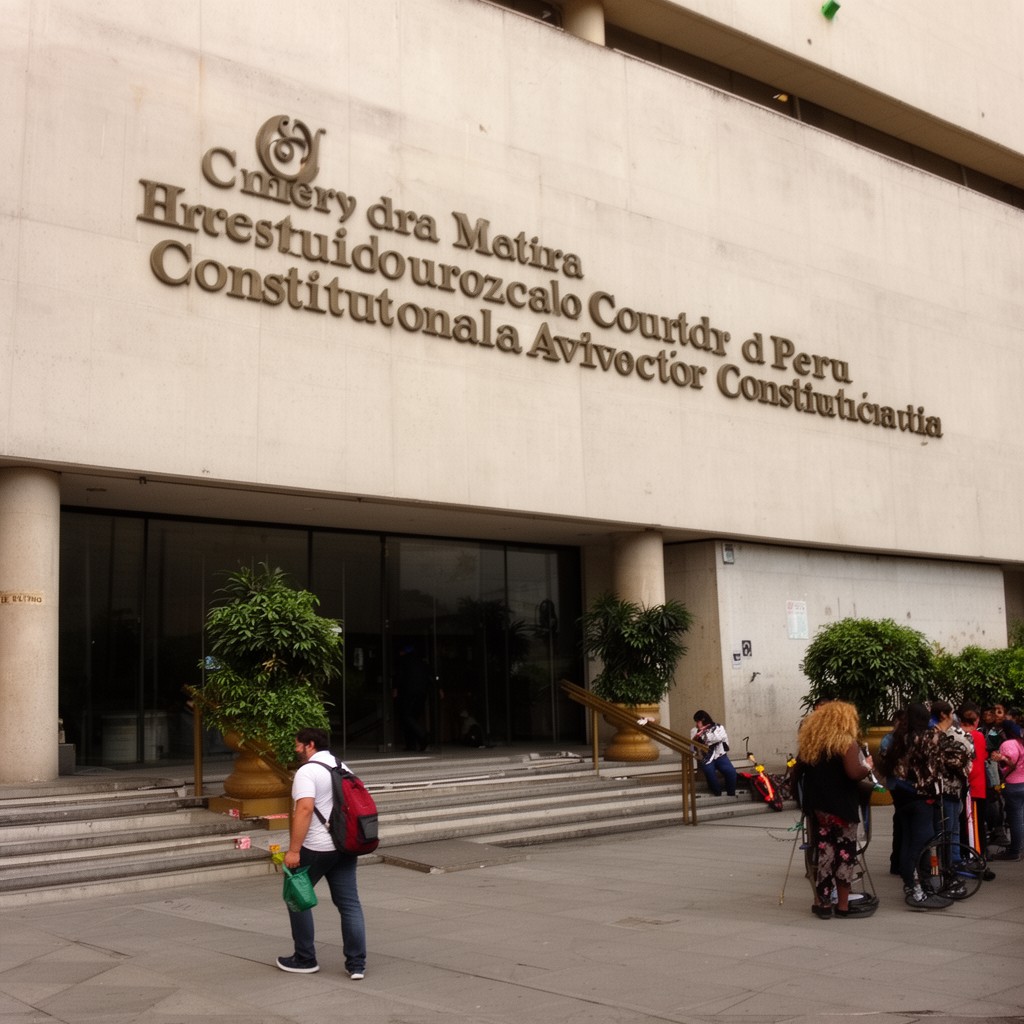 AI-generated illustration of Constitutional Court of Peru