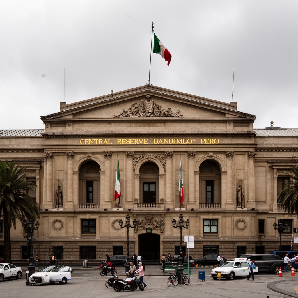 AI-generated illustration of Central Reserve Bank of Peru