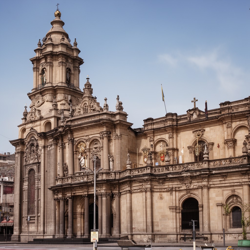 AI-generated illustration of Archbishopric of Lima