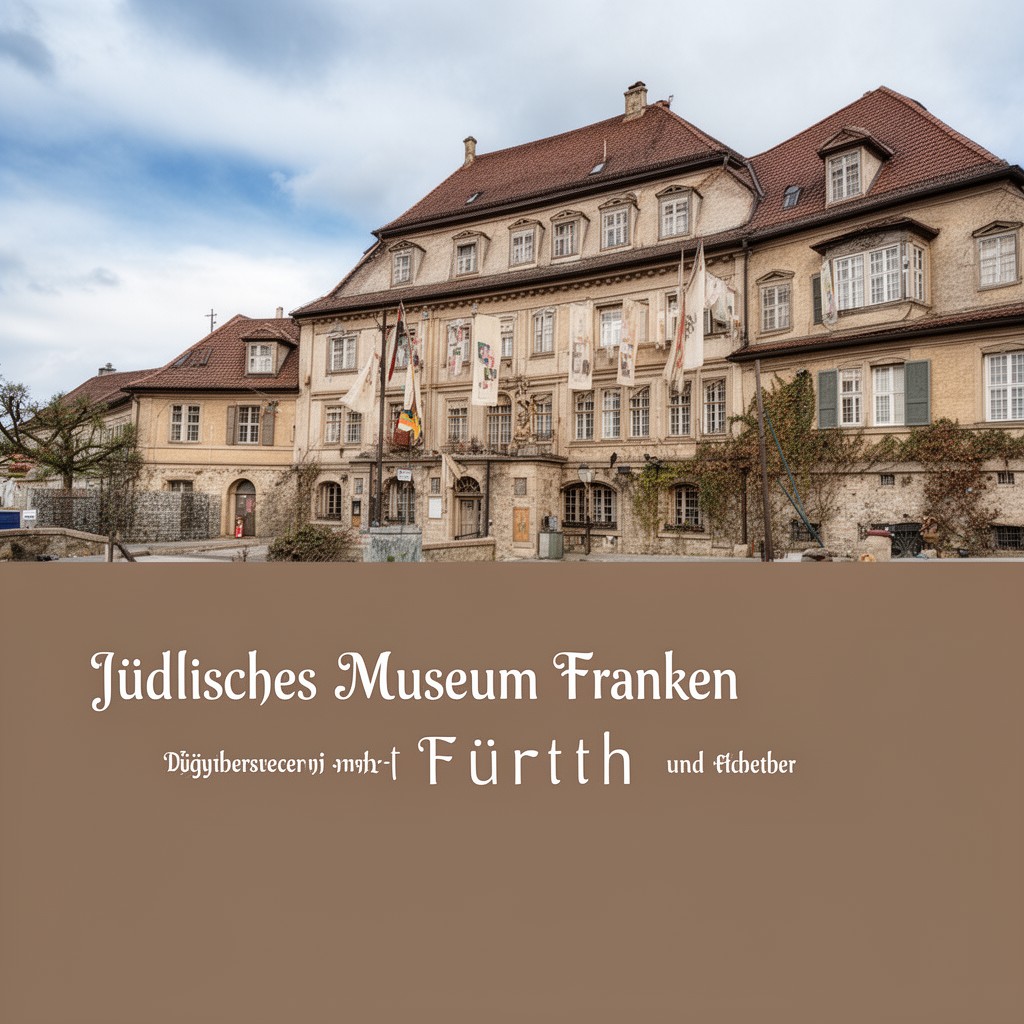AI-generated illustration of Jüdisches Museum Franken (branch in Fürth)