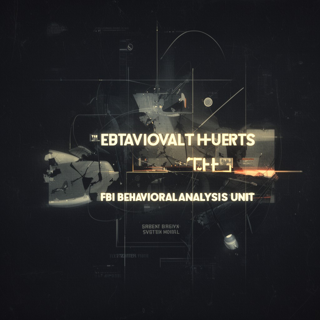 AI-generated illustration of FBI Behavioral Analysis Unit