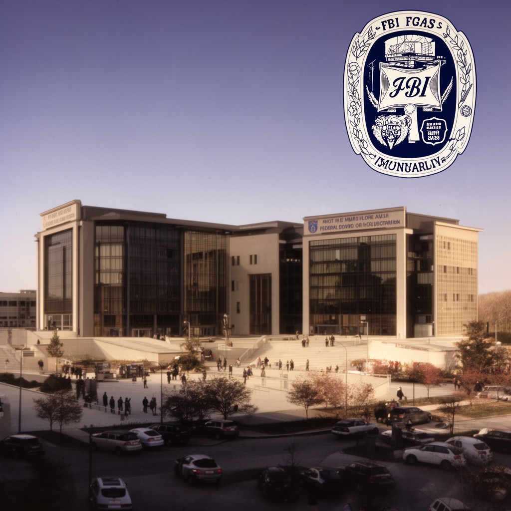 AI-generated illustration of FBI Academy