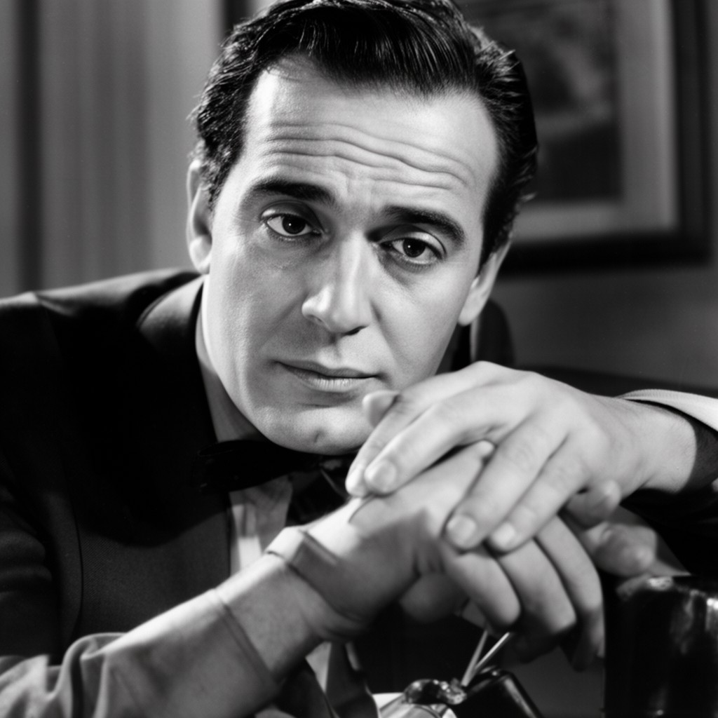 AI-generated illustration of Humphrey Bogart